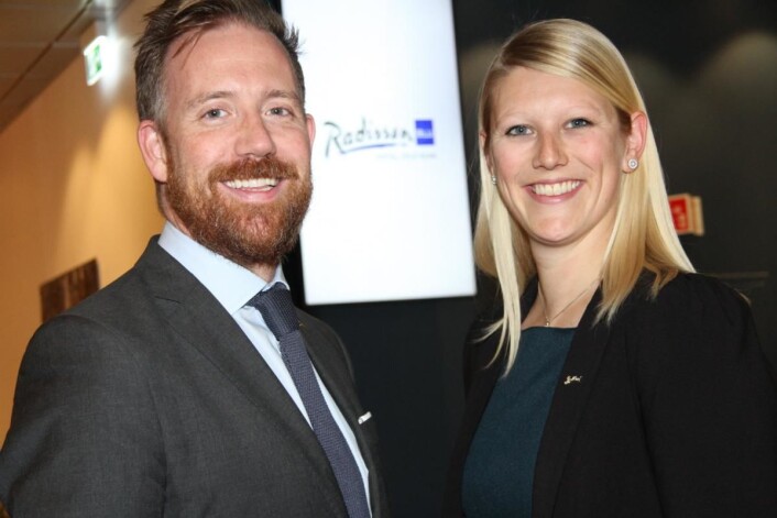 Kristoffer Solstad og Helene Hallre. (Foto: Morten Holt) Kristoffer Solstad og Helene Hallre. (Foto: Morten Holt)