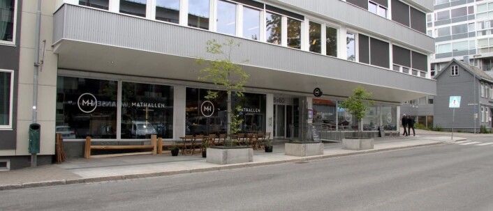 Mathallen ligger i Tromsø sentrum. (Foto: Morten Holt) Mathallen ligger i Tromsø sentrum. (Foto: Morten Holt)