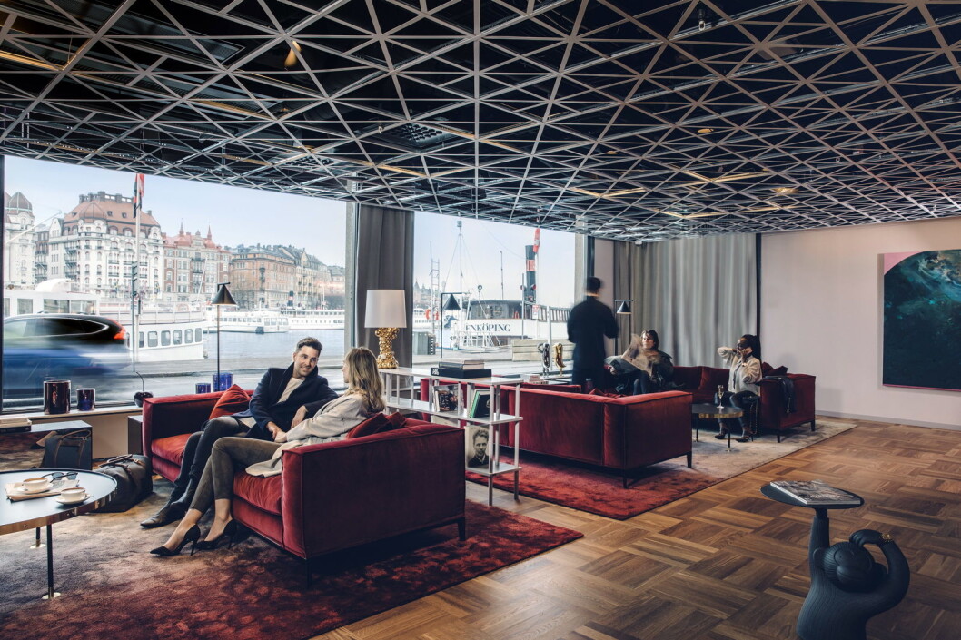 Fra den nye lobbyen. (Foto: Richard L. Eriksson) Fra den nye lobbyen. (Foto: Richard L. Eriksson)