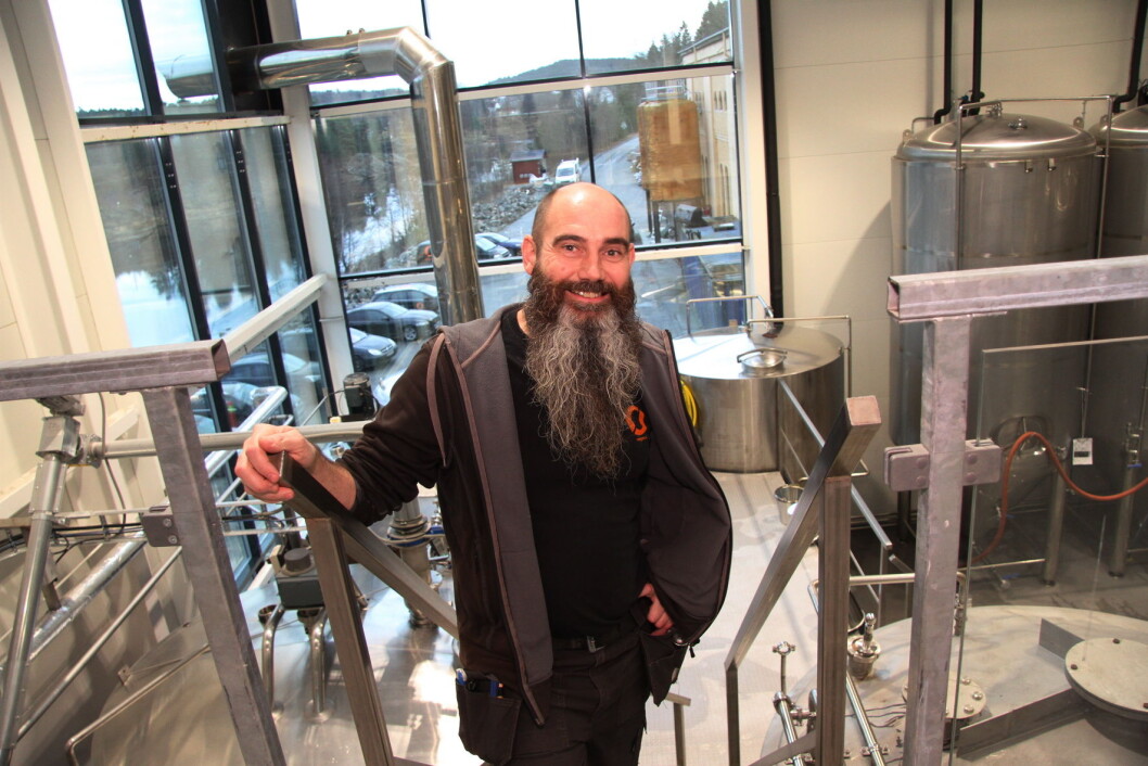 Produksjonssjef Rune Karlsen i de nye produksjonslokalene på Rykene kraftstasjon. (Foto: Morten Holt) Produksjonssjef Rune Karlsen i de nye produksjonslokalene på Rykene kraftstasjon. (Foto: Morten Holt)