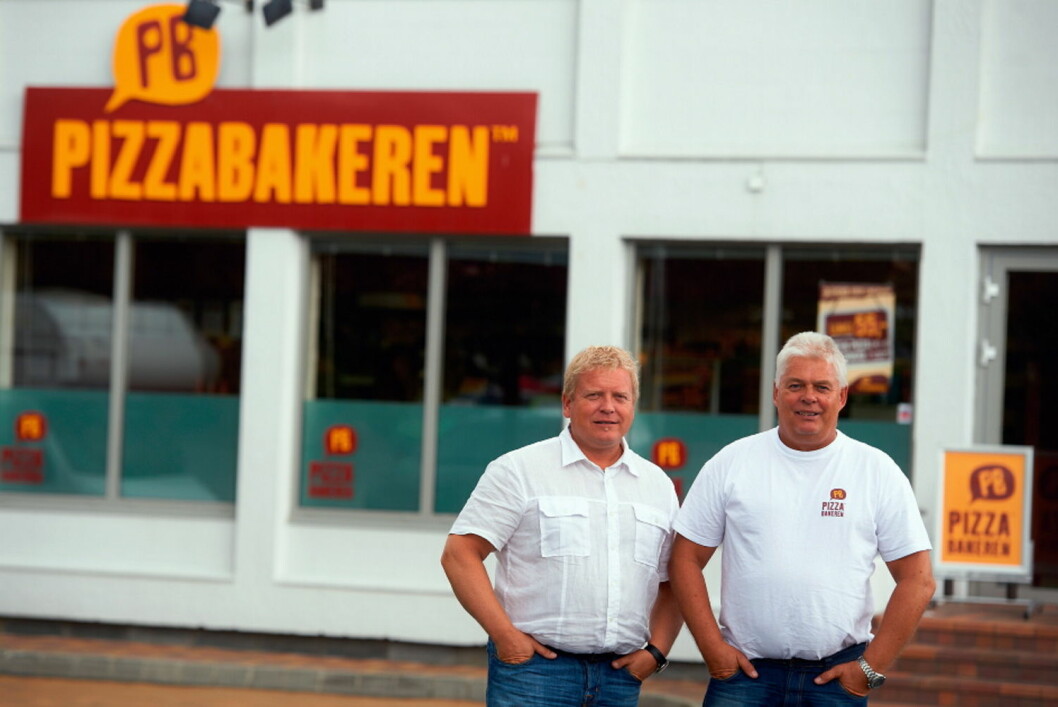 Pizzabakerens gründere, Jan-Henrik Jelsa (til venstre) og William Gulliksen. (Foto: Arkiv)