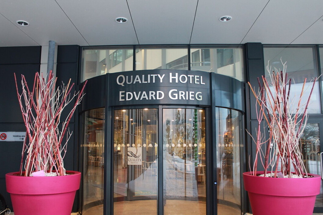 Quality Hotel Edvard Grieg. (Foto: Hotellet) Quality Hotel Edvard Grieg. (Foto: Hotellet)