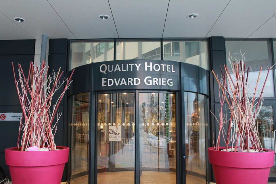 Quality Hotel Edvard Grieg. (Foto: Hotellet)