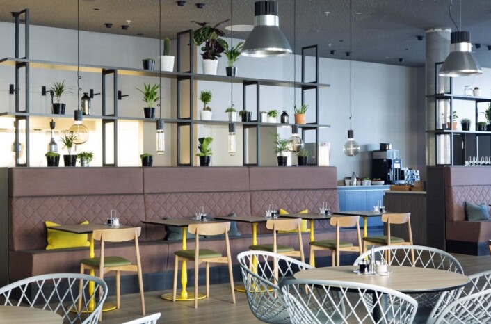 Fra Comfort Hotel Bergen Airport. (Foto: Inger Marie Grini) Fra Comfort Hotel Bergen Airport. (Foto: Inger Marie Grini)