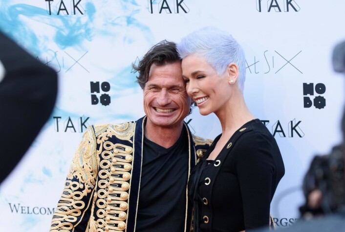 Gunhild og Petter Stordalen på åpningsfesten. Gunhild og Petter Stordalen på åpningsfesten.