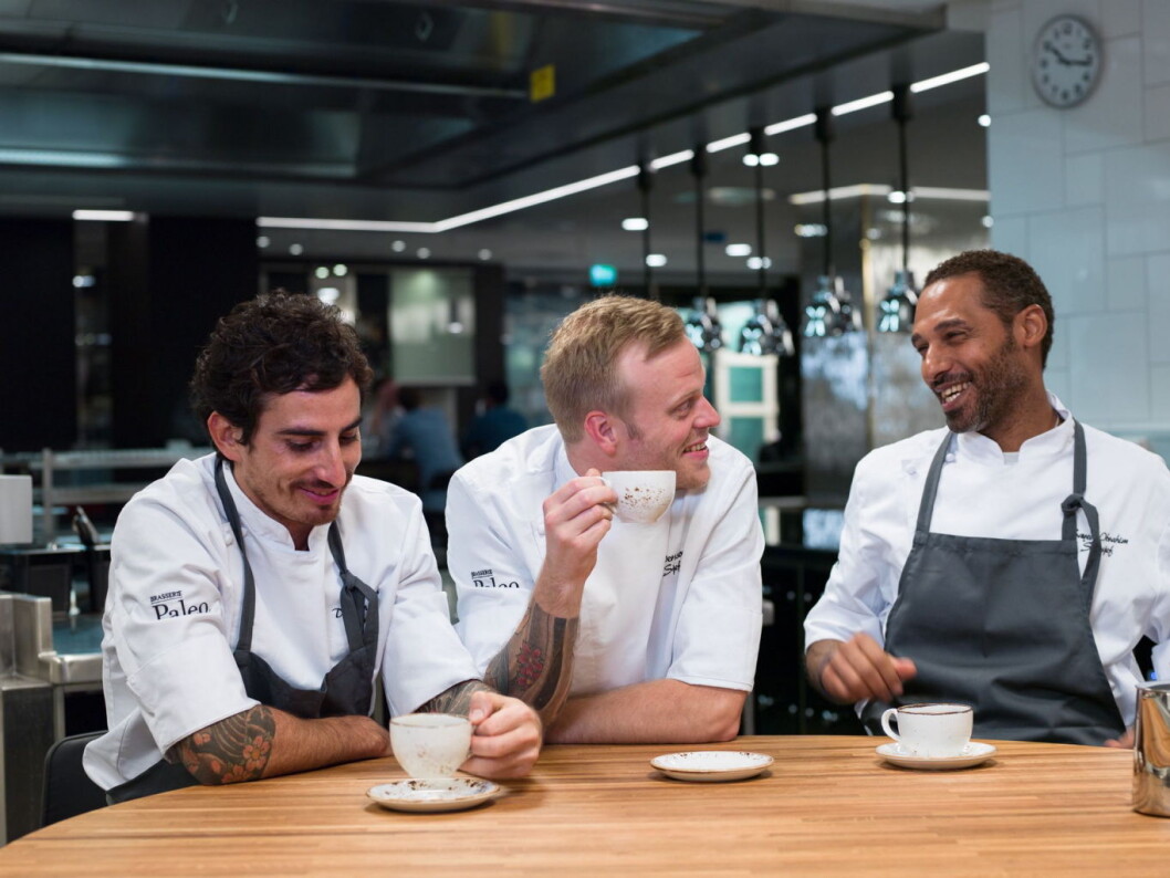 Kokkene på Brasserie Paleo i Oslo kan juble over å ha kommet med i årets White Guide Nordic-liste over Nordens beste restauranter - for tredje gang. (Foto: Brasserie Paleo) Kokkene på Brasserie Paleo i Oslo kan juble over å ha kommet med i årets White Guide Nordic-liste over Nordens beste restauranter - for tredje gang. (Foto: Brasserie Paleo)