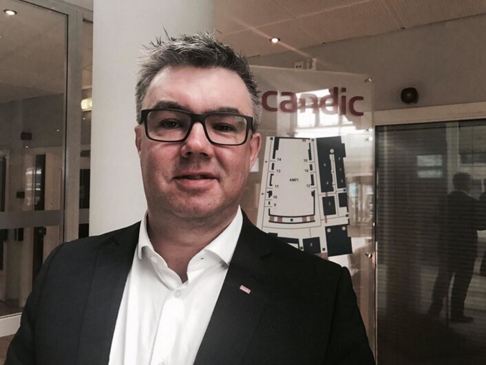 – Det er godt å se at folk som har stått utenfor arbeidslivet lykkes med å komme tilbake igjen, sier hotelldirektør på Scandic Hell, Arild Vollan. (Foto: Karin Jegtvik, Fides) – Det er godt å se at folk som har stått utenfor arbeidslivet lykkes med å komme tilbake igjen, sier hotelldirektør på Scandic Hell, Arild Vollan. (Foto: Karin Jegtvik, Fides)