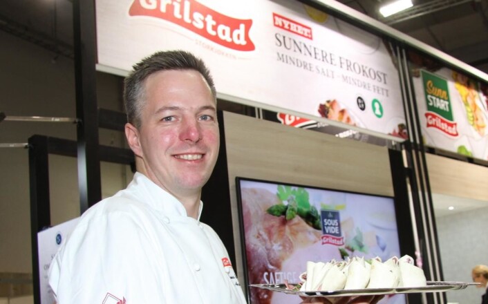 Thomas Ekenes-Fosback hos Grilstad. (Foto: Morten Holt) Thomas Ekenes-Fosback hos Grilstad. (Foto: Morten Holt)