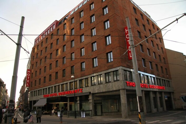 Thon Hotel Rosenkrantz. (Foto: Morten Holt)