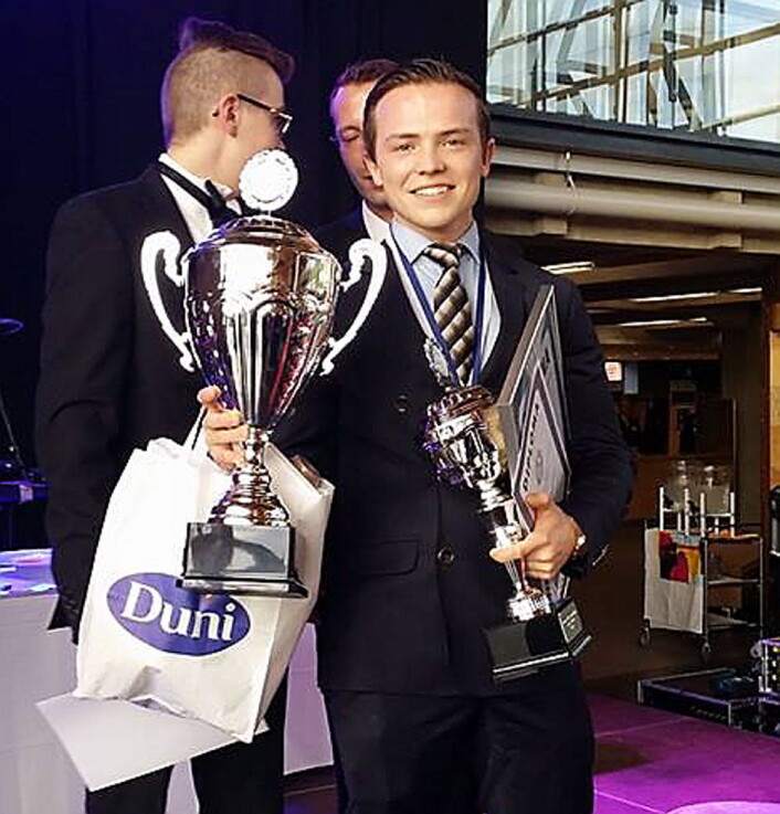 Gull til Mathias Toresen i Nordisk Mesterskap 2017 i Lahti. (Foto: NKL) Gull til Mathias Toresen i Nordisk Mesterskap 2017 i Lahti. (Foto: NKL)