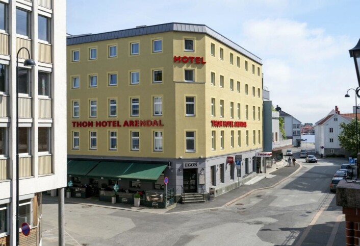 Thon Hotel Arendal er fylkesvinner i Aust-Agder. (Foto: Thon Hotels) Thon Hotel Arendal er fylkesvinner i Aust-Agder. (Foto: Thon Hotels)