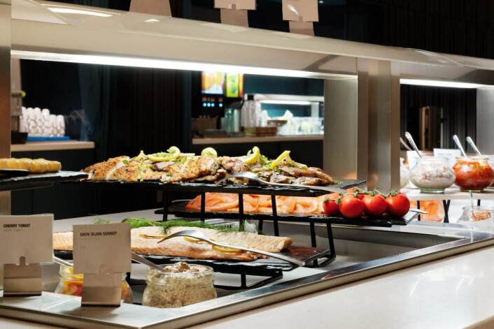 Frokosten på Scandic Oslo Airport Hotel er plukket ut som wild card. (Foto: Scandic Hotels) Frokosten på Scandic Oslo Airport Hotel er plukket ut som wild card. (Foto: Scandic Hotels)