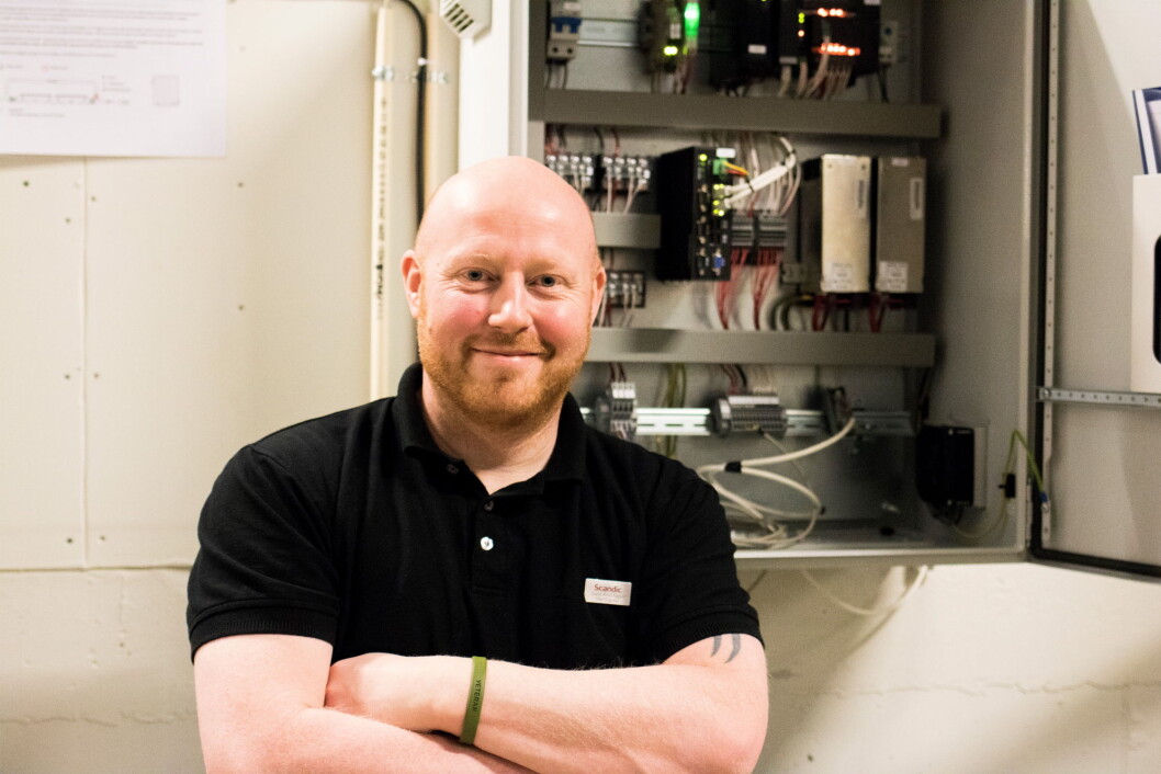 Teknisk sjef på Scandic Bakklandet, Svein Arne Eggen. (Foto: Apurgo) Teknisk sjef på Scandic Bakklandet, Svein Arne Eggen. (Foto: Apurgo)