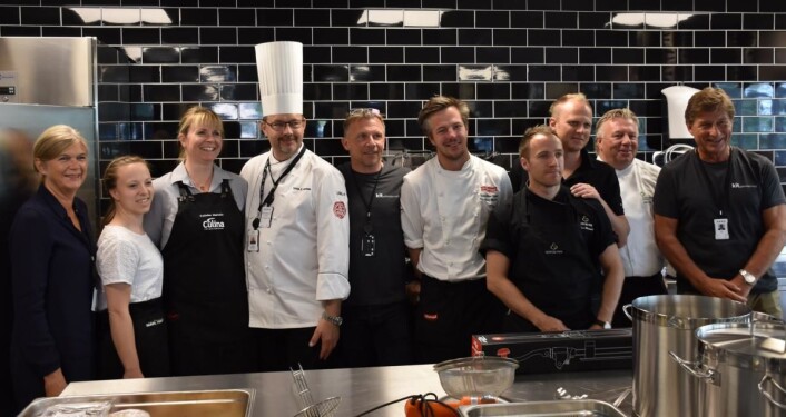 Representanter fra de forskjellige arrangørene, som står bak kantine-NM. (Foto: Kantine-NM) Representanter fra de forskjellige arrangørene, som står bak kantine-NM. (Foto: Kantine-NM)