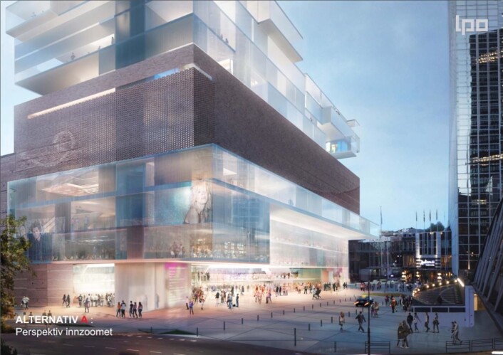 Slik blir «nye» Oslo Spektrum. (Skisse: VisitOslo) Slik blir «nye» Oslo Spektrum. (Skisse: VisitOslo)
