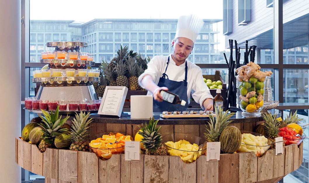 Frokost på Scandic Nidelven. (Foto: Scandic Hotels) Frokost på Scandic Nidelven. (Foto: Scandic Hotels)