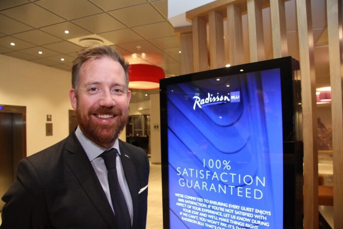 Kristoffer Solstad, HR-direktør for Carlson Rezidor Hotel Group i Norden. (Foto: Morten Holt) Kristoffer Solstad, HR-direktør for Carlson Rezidor Hotel Group i Norden. (Foto: Morten Holt)