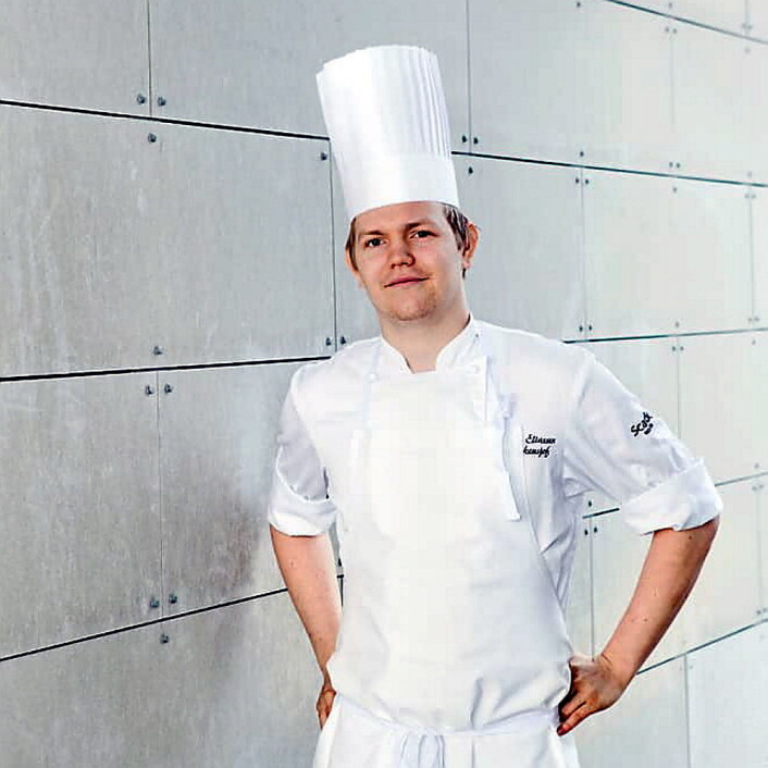 Sigve Eliassen er kjøkkensjef på Scandic Nidelven, som har vært på pallen i frokostkåringen hvert eneste år siden starten i 2005. 10 ganger har det blitt seier. (Foto: Scandic Hotels) Sigve Eliassen er kjøkkensjef på Scandic Nidelven, som har vært på pallen i frokostkåringen hvert eneste år siden starten i 2005. 10 ganger har det blitt seier. (Foto: Scandic Hotels)