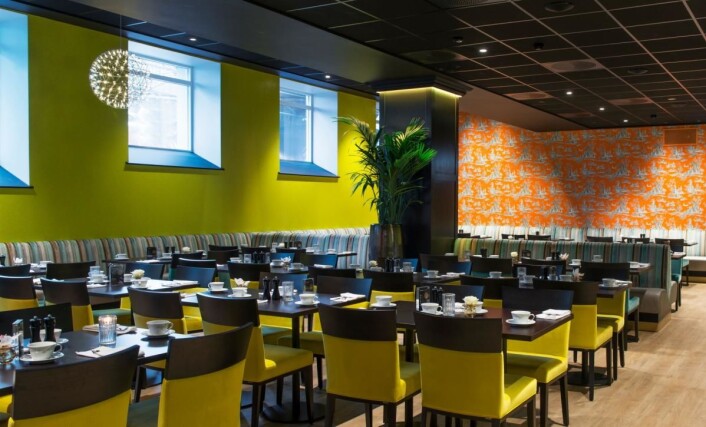 Thon Hotel Rosenkrantz Bergen (bildet) og Scandic Byparken er Bergens finalister i Twinings Best Breakfast 2017. (Foto: Thon Hotels) Thon Hotel Rosenkrantz Bergen (bildet) og Scandic Byparken er Bergens finalister i Twinings Best Breakfast 2017. (Foto: Thon Hotels)