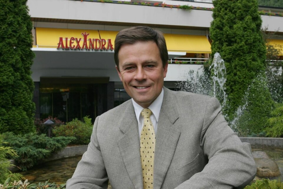 Hotelldirektør på Hotel Alexandra, Richard Grov, er også daglig leder for Loen Skylift. (Foto: Morten Holt, arkiv)