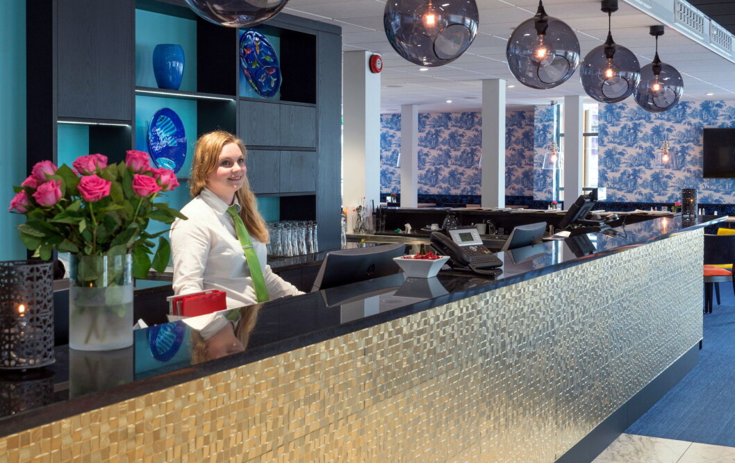 Ønsker velkommen til nye Thon Hotel Tønsberg Brygge. (Foto: Thon Hotels) Ønsker velkommen til nye Thon Hotel Tønsberg Brygge. (Foto: Thon Hotels)