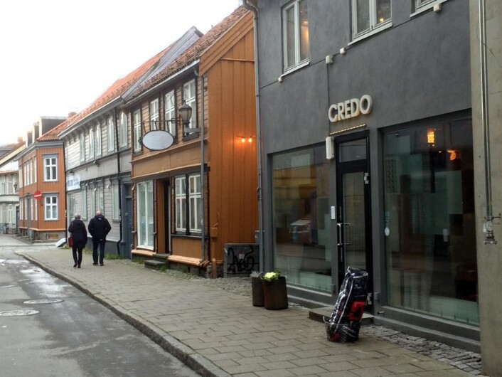Credo har hatt sin siste servering i lokalene som har huset restauranten i 19 år. (Foto: Morten Holt) Credo har hatt sin siste servering i lokalene som har huset restauranten i 19 år. (Foto: Morten Holt)
