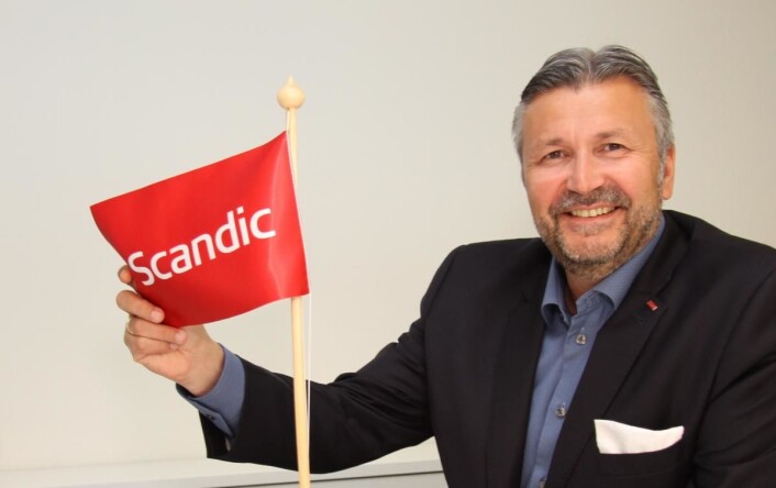 Administrerende direktør for Scandic Hotels i Norge, Svein Arild Steen-Mevold. (Foto: Morten Holt) Administrerende direktør for Scandic Hotels i Norge, Svein Arild Steen-Mevold. (Foto: Morten Holt)