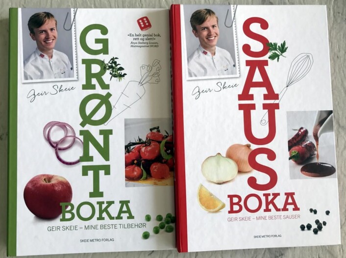 Grøntboka er samme stil og format som Sausboka. Grøntboka er samme stil og format som Sausboka.