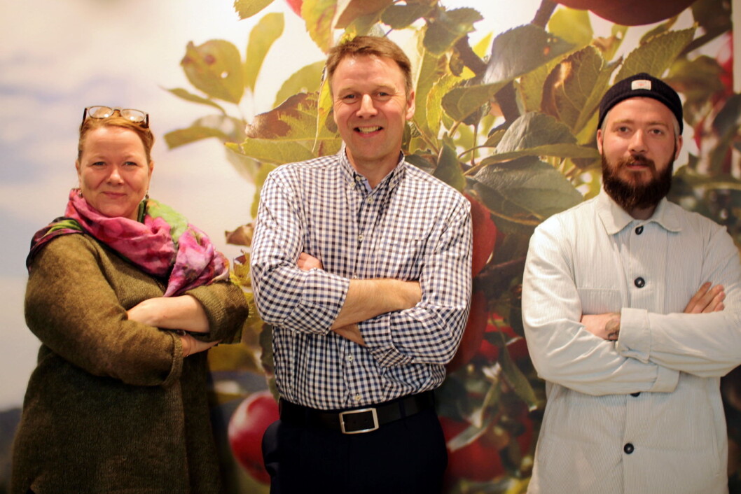 Den norske juryen i Embla består av Anya Seeberg Liaaen (fra venstre), Lars Petter Bartnes og Even Ramsvik. (Foto: Norges Bondelag) Den norske juryen i Embla består av Anya Seeberg Liaaen (fra venstre), Lars Petter Bartnes og Even Ramsvik. (Foto: Norges Bondelag)