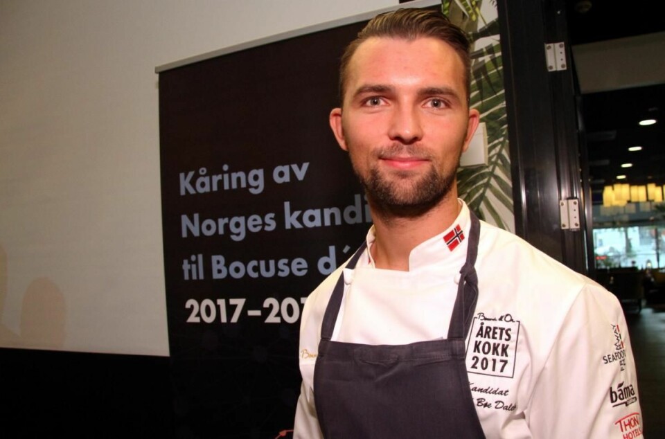Øyvind Bøe Dalelv er én av tre finalister fra Nordland. (Foto: Morten Holt)