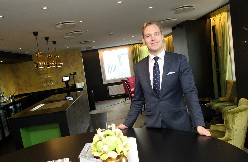Lars Petter Mathisen blir ny hotelldirektør for Hotel Bristol i Oslo. (Foto: Morten Holt)