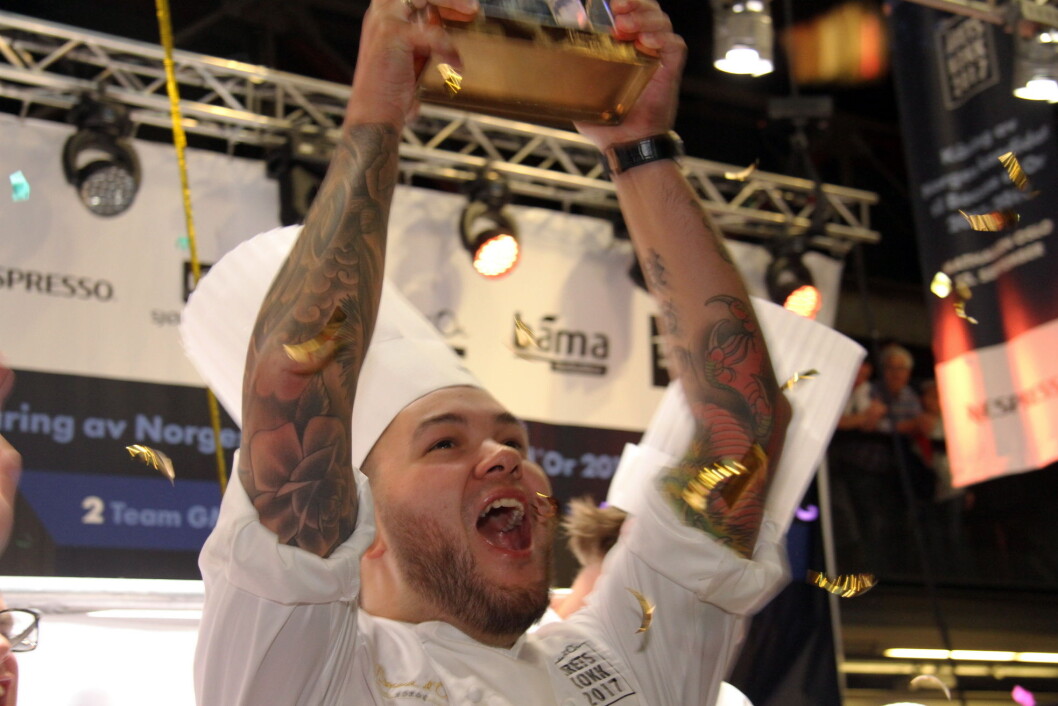 Dette er Norges nye Bocuse d'Or-kokk: Christian A. Pettersen. (Foto: Morten Holt) Dette er Norges nye Bocuse d'Or-kokk: Christian A. Pettersen. (Foto: Morten Holt)