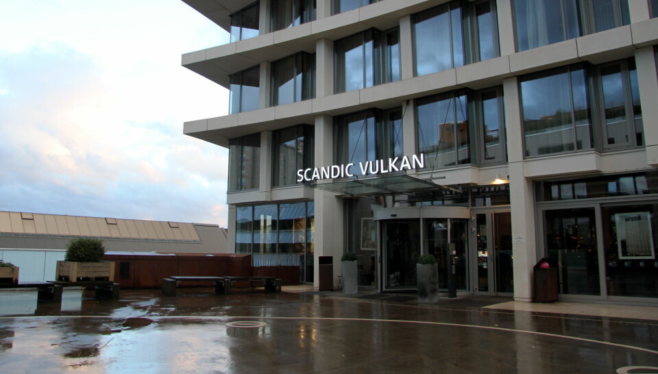 Scandic Vulkan i Oslo er én av mange bedrifter som i dag signerer en avtale om redusering av matsvinn. (Foto: Morten Holt)