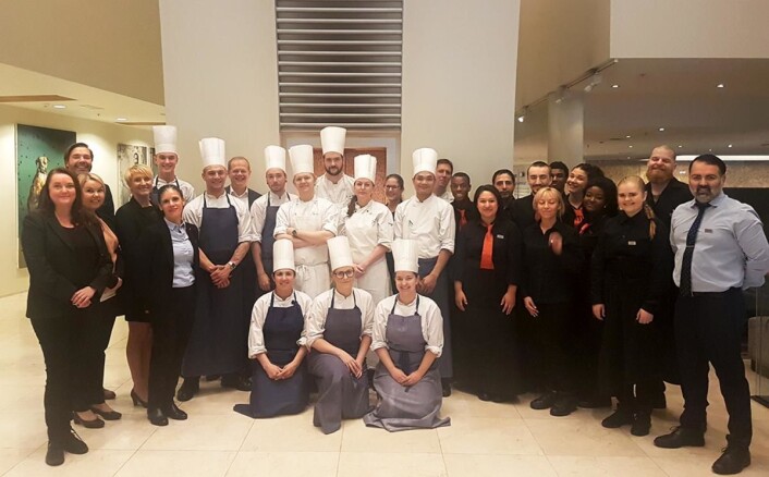 Frokostteamet på Scandic Nidelven i 2017. (Foto: Scandic Hotels) Frokostteamet på Scandic Nidelven i 2017. (Foto: Scandic Hotels)