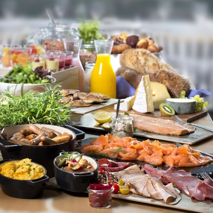 Den prisbelønte Scandic-frokosten. (Foto: Scandic Hotels) Den prisbelønte Scandic-frokosten. (Foto: Scandic Hotels)