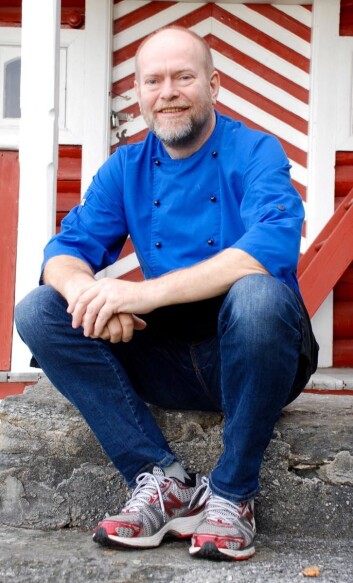 Ronald Takke er kjøkkensjef på Glomstua omsorgssenter. (Foto: Elisabeth Strøm) Ronald Takke er kjøkkensjef på Glomstua omsorgssenter. (Foto: Elisabeth Strøm)