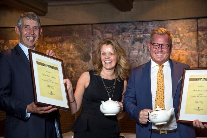 Bronse til Thon Hotel Lofoten i Svolvær til Twinings Best Breakfast 2017. (Foto: Ihne Pedersen/Haugen-Gruppen) Bronse til Thon Hotel Lofoten i Svolvær til Twinings Best Breakfast 2017. (Foto: Ihne Pedersen/Haugen-Gruppen)