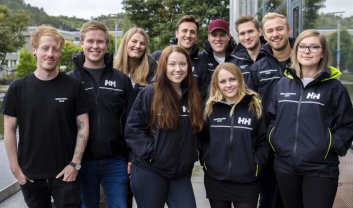 Fadderstyret på Universitetet i Stavanger vil lage verdens lengste frokostbord. (Foto: Pia Vinningland, Studentmediene i Stavanger (SmiS)) Fadderstyret på Universitetet i Stavanger vil lage verdens lengste frokostbord. (Foto: Pia Vinningland, Studentmediene i Stavanger (SmiS))