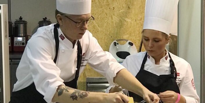 Henrik Falkensten og Thea Victoria Thoren Jensen i aksjon. (Foto: NKL) Henrik Falkensten og Thea Victoria Thoren Jensen i aksjon. (Foto: NKL)
