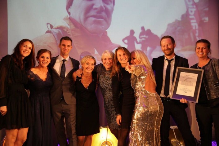 Det ble gull på Scandic Hotels i kategorien Beste Adventure tourism-event. (Foto: Camilla Bergan) Det ble gull på Scandic Hotels i kategorien Beste Adventure tourism-event. (Foto: Camilla Bergan)