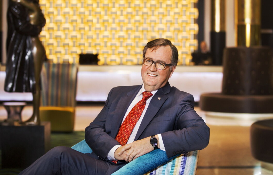 Konserndirektør for Thon Hotels, Morten Thorvaldsen, melder at kjeden får fem nye hoteller i januar 2018. (Foto: Thon Hotels) Konserndirektør for Thon Hotels, Morten Thorvaldsen, melder at kjeden får fem nye hoteller i januar 2018. (Foto: Thon Hotels)