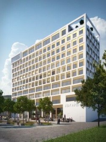 Best Western Åby Arena åpner i 2019. (lllustrasjon: Best Western) Best Western Åby Arena åpner i 2019. (lllustrasjon: Best Western)