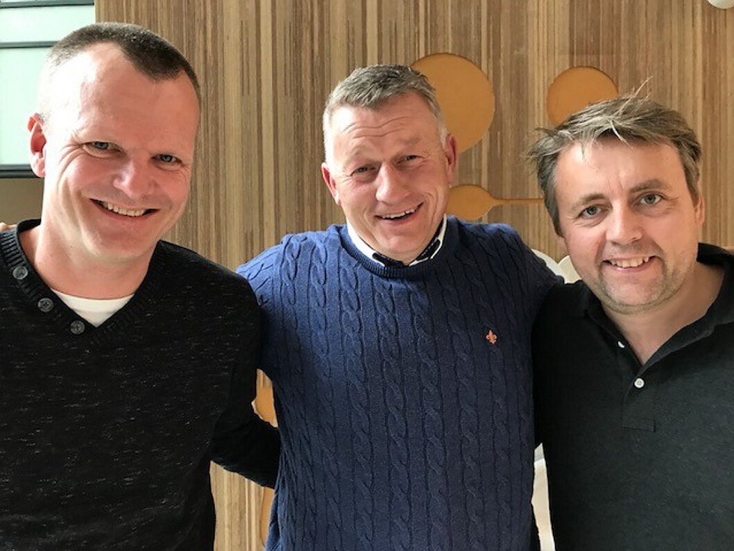 Det nye styret består av Arne Hatløy (til venstre), Espen A. Wasenius, Sven Erik Renaa og Heidi Bjerkan (sistnevnte var ikke til stede da bildet ble tatt). (Foto: NKL) Det nye styret består av Arne Hatløy (til venstre), Espen A. Wasenius, Sven Erik Renaa og Heidi Bjerkan (sistnevnte var ikke til stede da bildet ble tatt). (Foto: NKL)