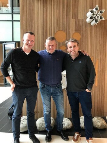 Det nye styret består av Arne Hatløy (til venstre), Espen A. Wasenius, Sven Erik Renaa og Heidi Bjerkan (sistnevnte var ikke til stede da bildet ble tatt). (Foto: NKL) Det nye styret består av Arne Hatløy (til venstre), Espen A. Wasenius, Sven Erik Renaa og Heidi Bjerkan (sistnevnte var ikke til stede da bildet ble tatt). (Foto: NKL)