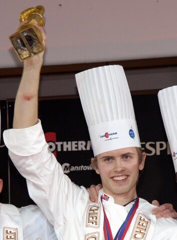 Geir Skeie vant Bocuse d'Or i 2009. (Foto: Morten Holt) Geir Skeie vant Bocuse d'Or i 2009. (Foto: Morten Holt)