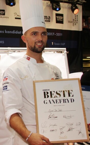 Ganefryd - ikke bare Norges beste, men verdens beste - fra Øyvind Bøe Dalelv. (Foto: Morten Holt) Ganefryd - ikke bare Norges beste, men verdens beste - fra Øyvind Bøe Dalelv. (Foto: Morten Holt)