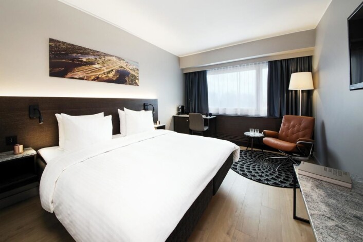 Ett av rommene på hotellet. (Foto. Rezidor) Ett av rommene på hotellet. (Foto. Rezidor)