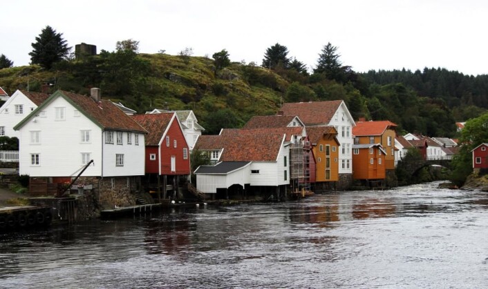 Sogndalstrand ligger helt ute i havgapet sør i Rogaland. (Foto: Morten Holt) Sogndalstrand ligger helt ute i havgapet sør i Rogaland. (Foto: Morten Holt)