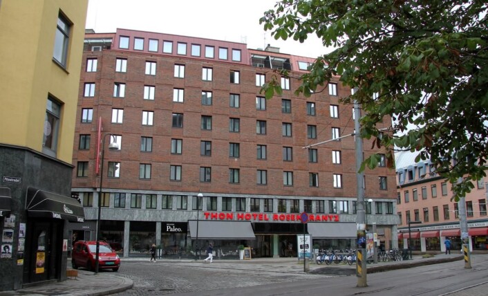 Thon Hotel Rosenkrantz. (Foto: Morten Holt) Thon Hotel Rosenkrantz. (Foto: Morten Holt)