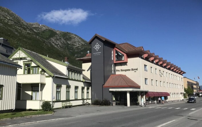 Fru Haugans Hotel var ett av de første medlemmene i De Historiske Hotel & Spisesteder. (Foto: Morten Holt) Fru Haugans Hotel var ett av de første medlemmene i De Historiske Hotel & Spisesteder. (Foto: Morten Holt)